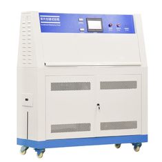 Laboratorium Kain Plastik Tekstil Paints UV Aging Test Equipment 290 - 400nm