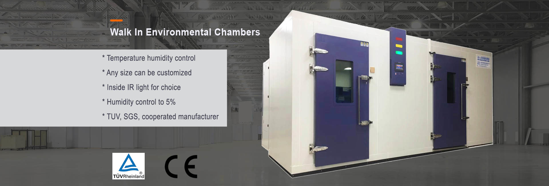 Kualitas Suhu Kelembaban Test Chamber pabrik