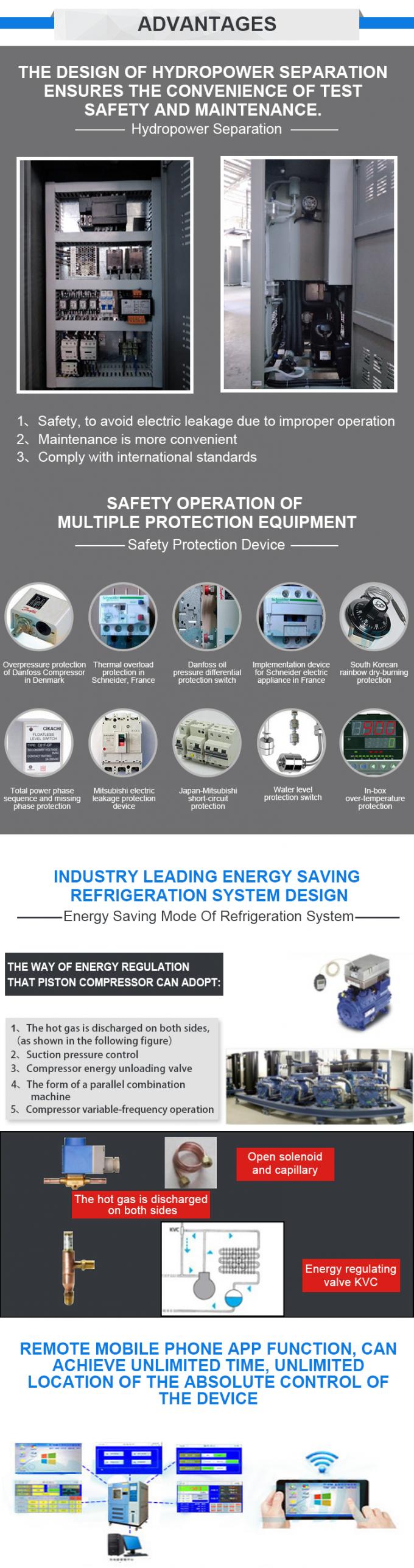 LIYI Programmable High Low Temperature Shock Thermal Cycling Test Machine 1