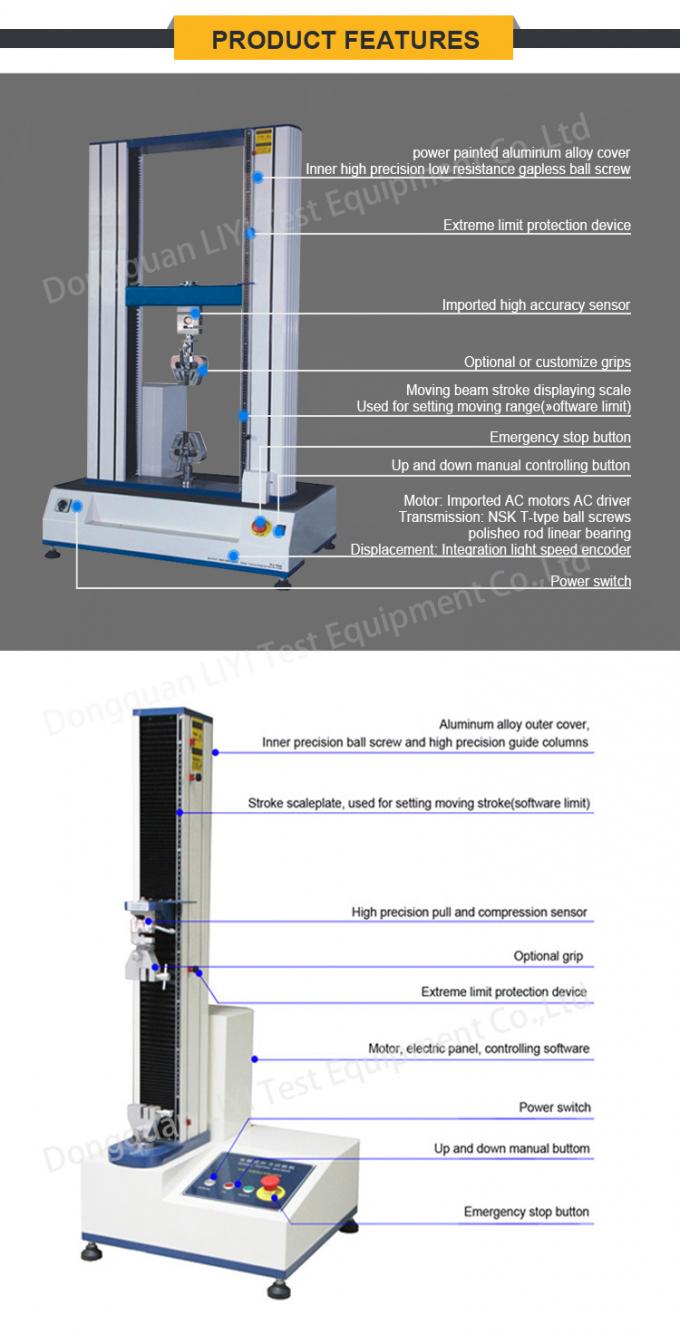 Mesin Uji Tarik Universal Elektronik Dengan Extensometer 0