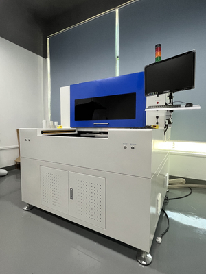 Mesin Pemotong PCB FPC Laser Meja Ganda Untuk Plat Logam Bukan Logam