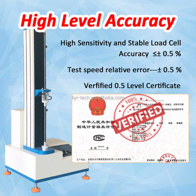 Universal Testing Machine with 800mm Stroke 0.5% Accuracy and 220V/50HZ Power for Material Strength Analysis
