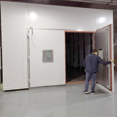 LIYI Laboratorium Lingkungan Climate Test Walk di ruang iklim Suhu dan kelembaban Peralatan Walk di ruang uji