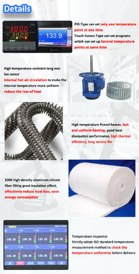 Oven Pengering Kustom Suhu Tinggi Liyi Oven Pengering Sirkulasi Udara Panas Harga Oven Pemanas Laboratorium