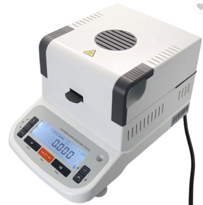 Penguji Konten Padat Penganalisis Kelembaban Cepat Halogen Mositure Meter Balance